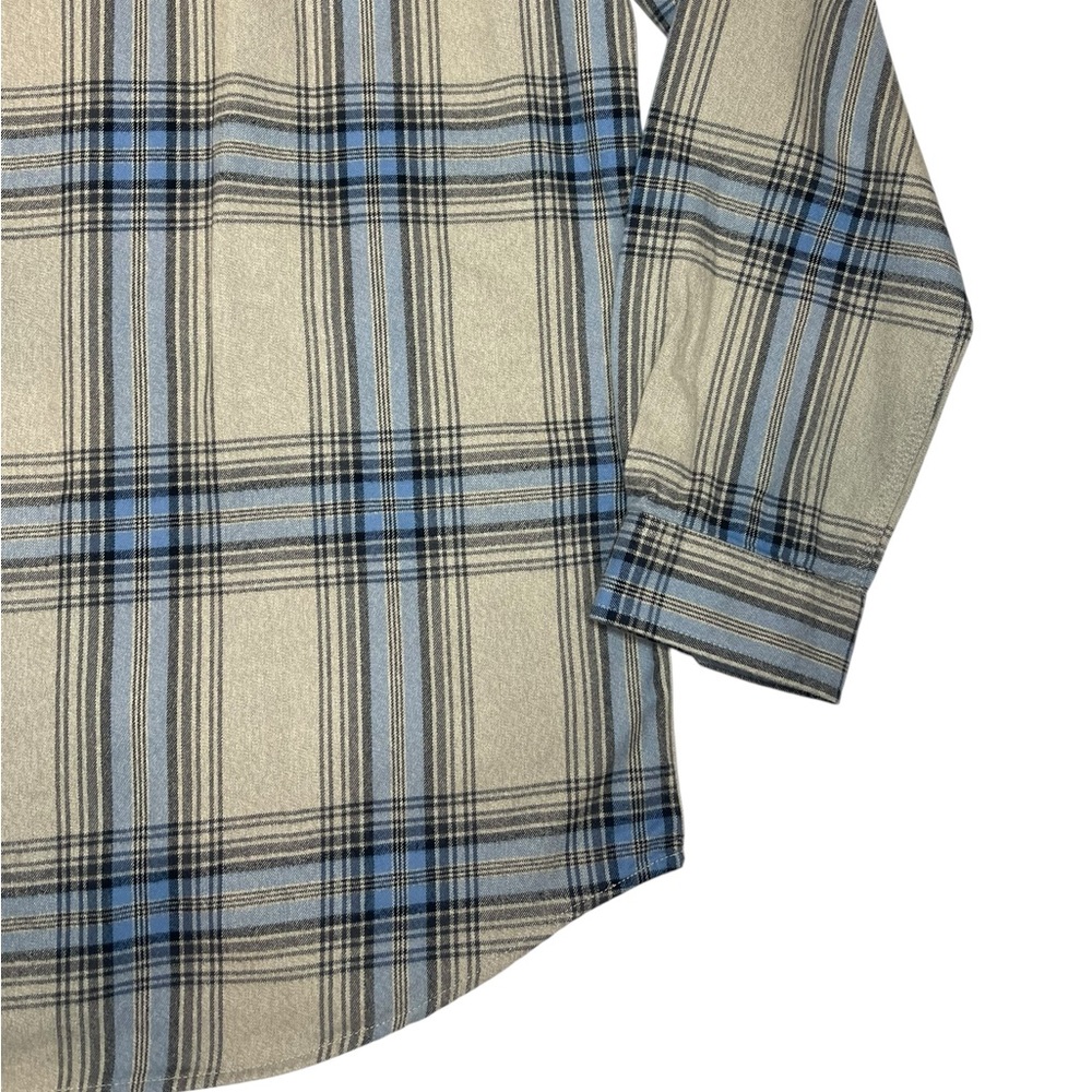 Carhartt Men’s Loose Fit Heavyweight Flannel Long-Sleeve Plaid Shirt - Picture 12 of 16